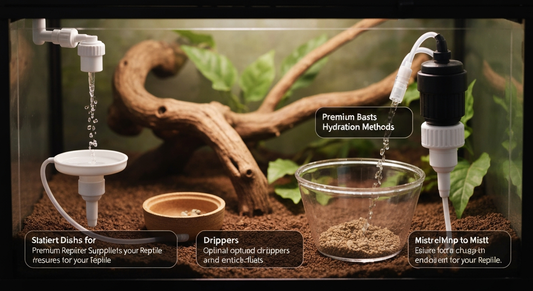 Water Dishes vs. Drippers vs. Misters: Best Hydration Methods