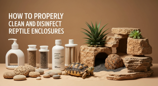 How to Properly Clean and Disinfect Reptile Enclosures